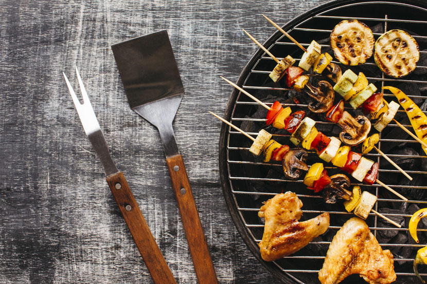 Pollution barbecue charbon