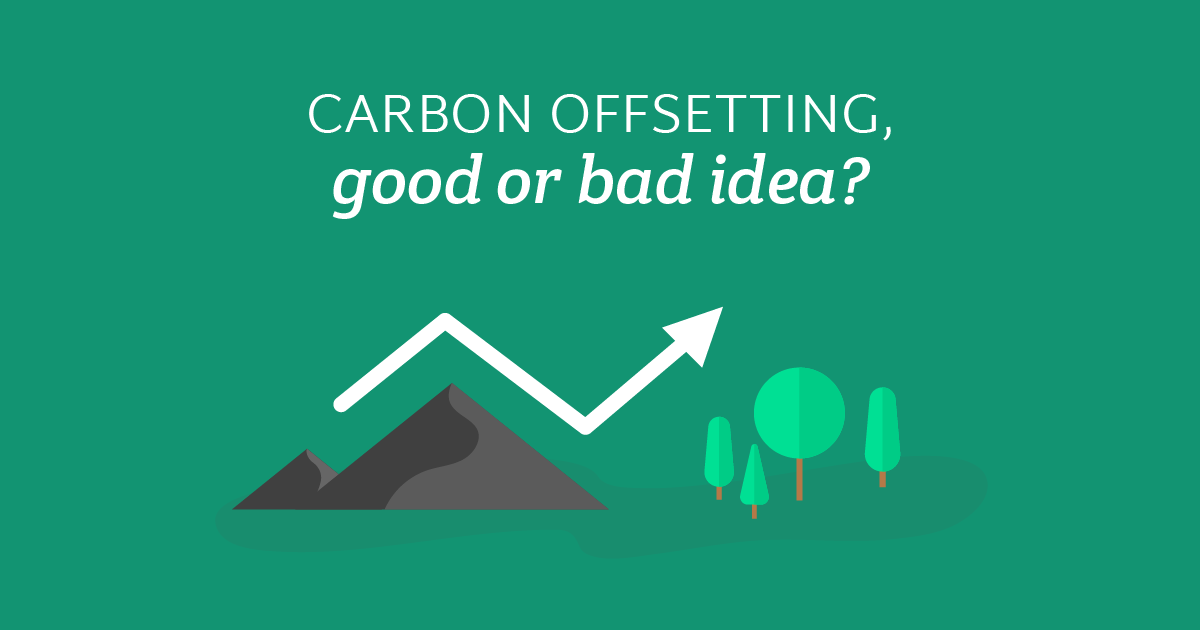 Carbon offsetting, good or bad idea?