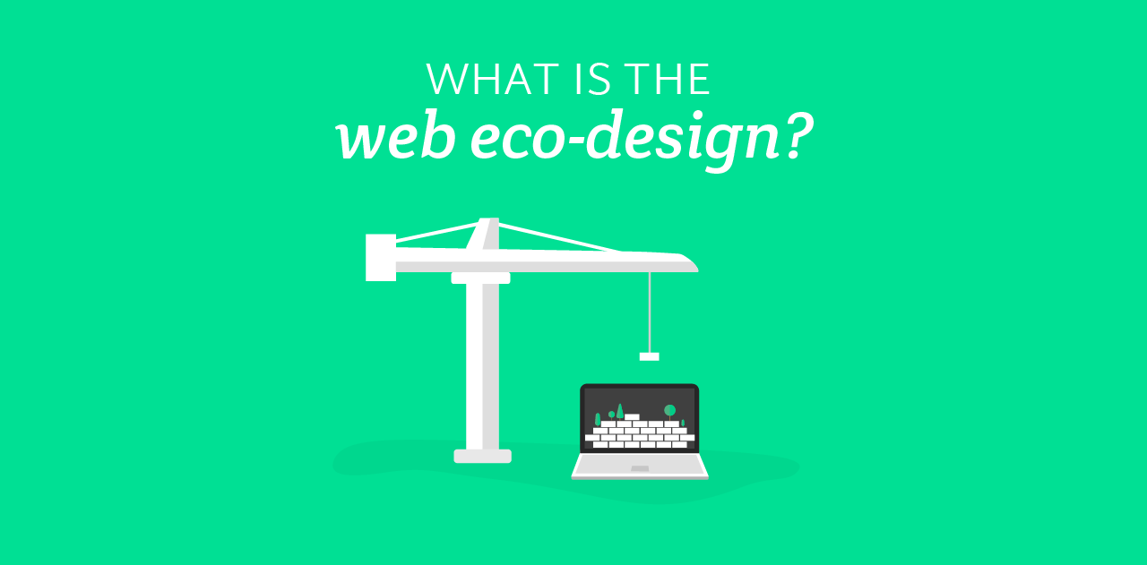 What is the web eco-design?