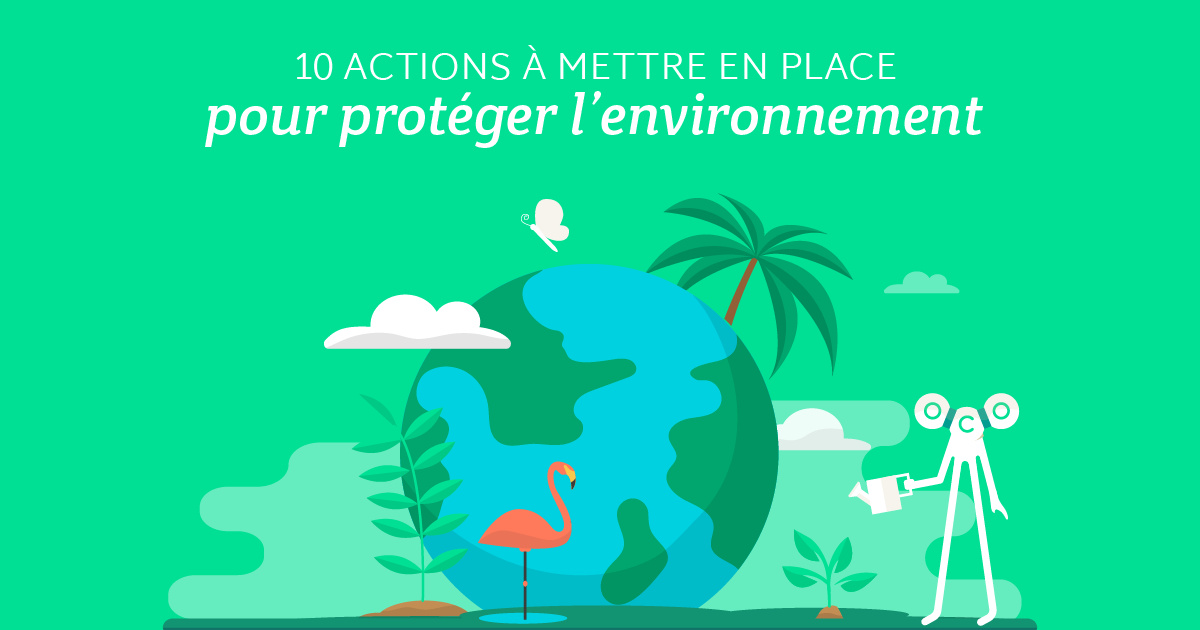 10 actions pour protéger notre environnement cet été